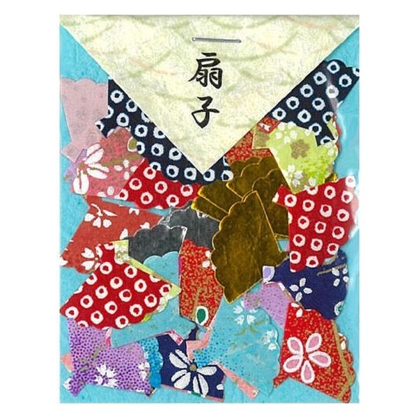 hanaoka 貼り絵 #36 扇子 4103096#36ハリエ センス 1セット(1パック×5)（直送品）