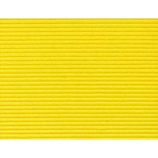 ゴークラ エンジョイカラー段ボール 3m巻 黄色 1セット(1巻×2)（直送品）