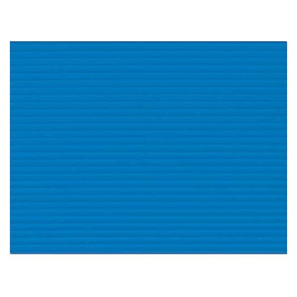 ゴークラ エンジョイカラー段ボール 3m巻 青 1セット(1巻×2)（直送品）