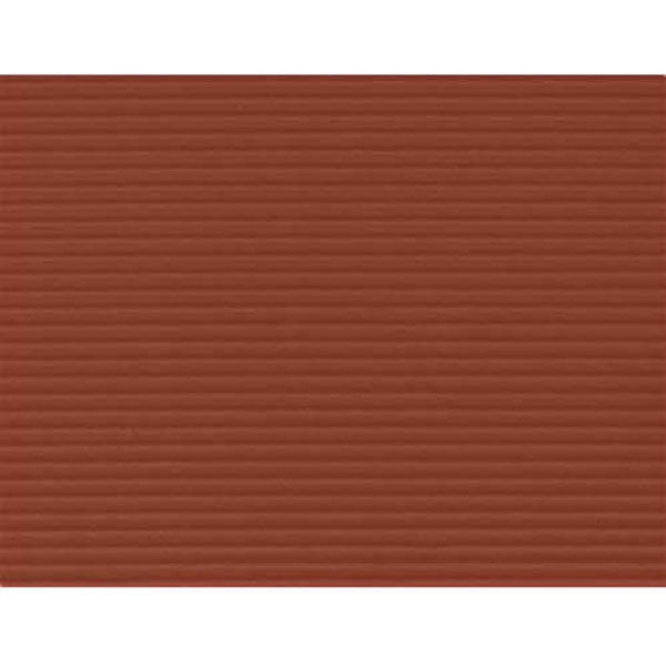 ゴークラ エンジョイカラー段ボール 3m巻 茶色 1セット(1巻×2)（直送品）