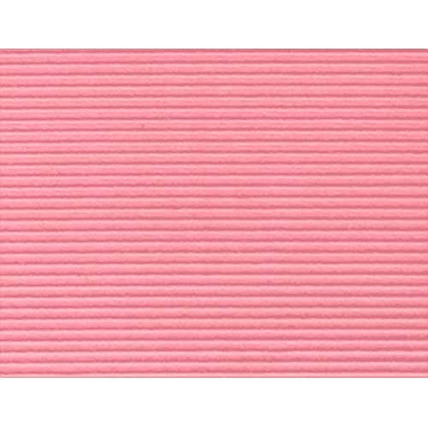 ゴークラ エンジョイカラー段ボール 3m巻 桃 1セット(1巻×2)（直送品）