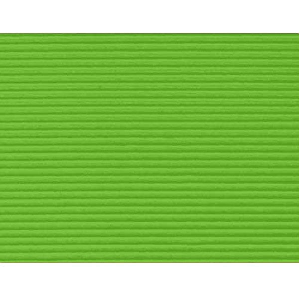 ゴークラ エンジョイカラー段ボール 3m巻 黄緑 1セット(1巻×2)（直送品）