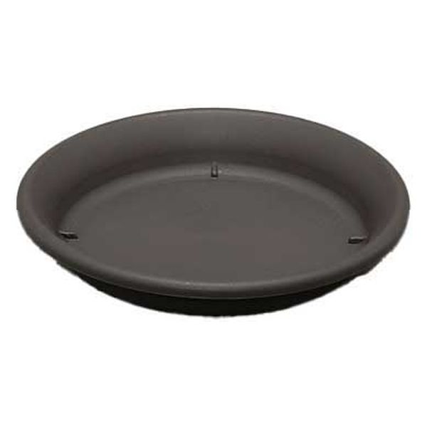 アイリスオーヤマ 鉢受皿 グレイッシュブラウン 5号 1セット(1枚×10)（直送品）
