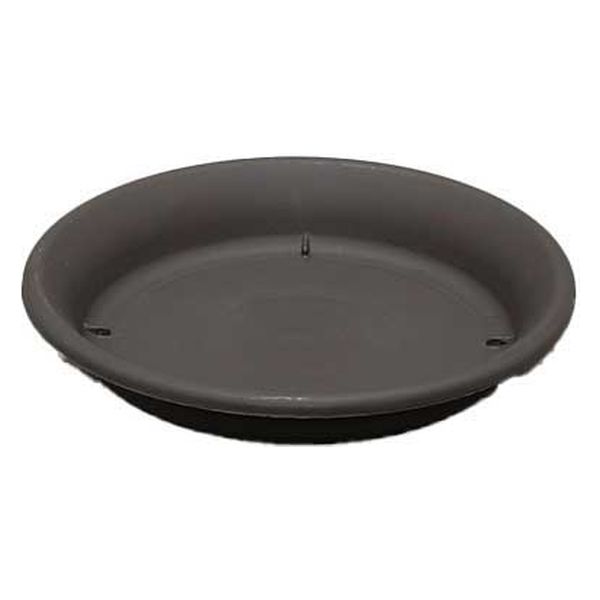 アイリスオーヤマ 鉢受皿 グレイッシュブラウン 6号 1セット(1枚×5)（直送品）