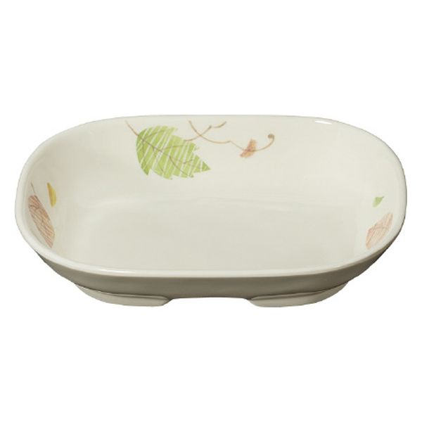 国際化工 里ごよみ なで角深皿 D179BSTG 1セット(1個×3)（直送品）