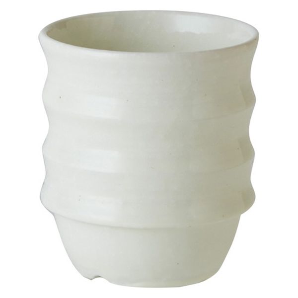 いちがま 持ち易い湯呑 粉引 5個入 JB2406-30 1セット（直送品）