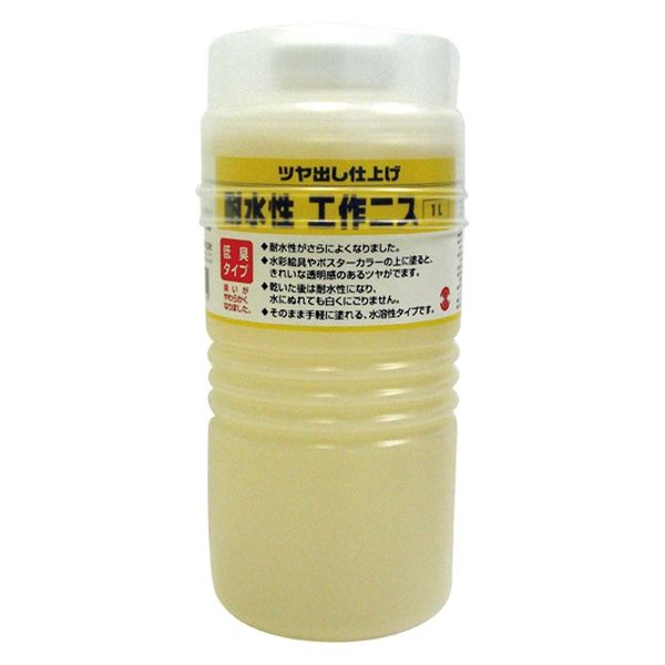 ターナー色彩 ニスツヤ出し仕上げ 1L MC001903 1本（直送品）