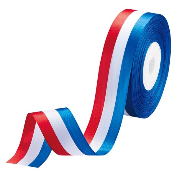 小堀リボン 国旗ラインリボン フランス24mm×30m No.3001 フランス24mmx30m 1セット(1巻×2)（直送品）