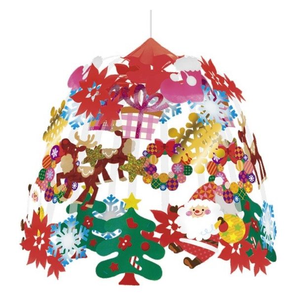 ハッピークラフト クリスマスキャロル2段センター XMNC4103 1セット(1個×3)（直送品）