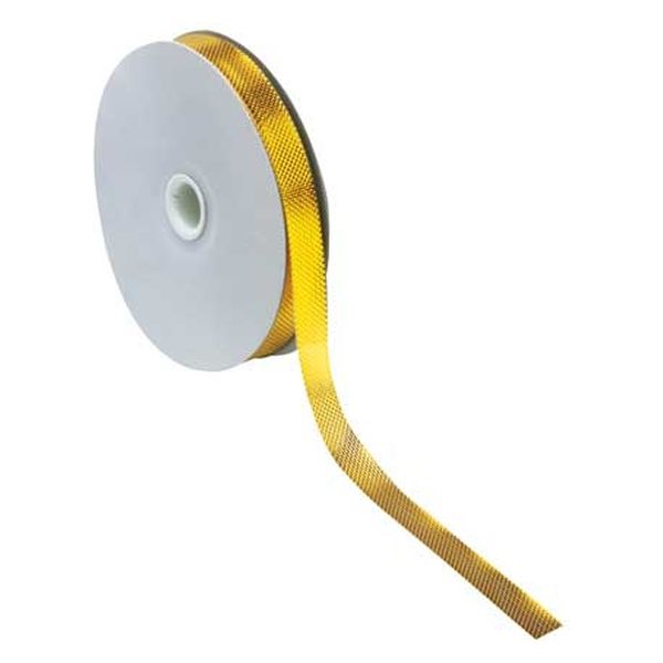 銀鳥産業 メタルリボン 12mm幅 ゴールド メタルリボンゴールド12ミリ 1セット(2個)（直送品）