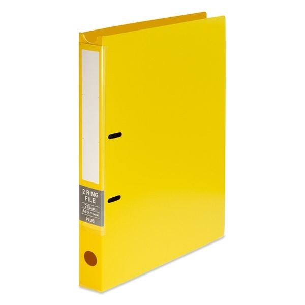 プラス 2リングFワイドFL-201RF YL FL-201RF 1セット(1冊×3)（直送品）