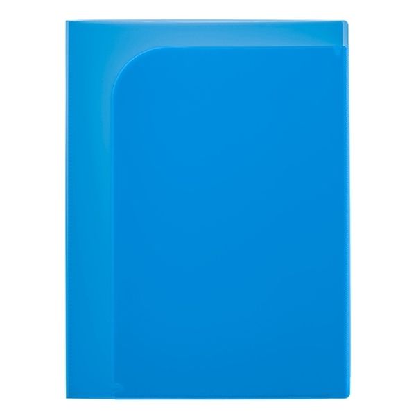 プラス 通知表ホルダー A4 FL-200SF NB 1冊 1セット(1冊×5)（直送品）