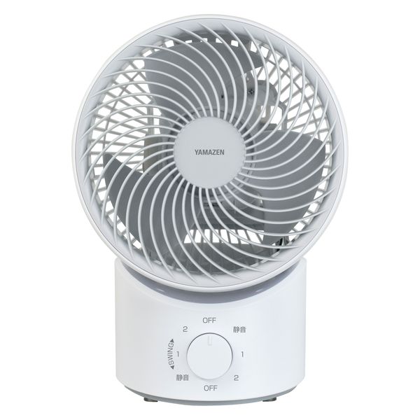 YAMAZEN 15cm サーキュレーター 首振り お手入れ簡単 全分解仕様