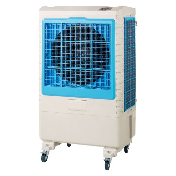 YAMAZEN 大型冷風扇 タンク容量60L 水道直結可能 ルーバー上下
