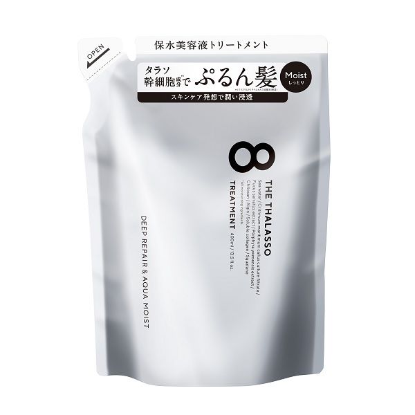 エイトザタラソモイストトリートメント替 400ml アクアホワイト