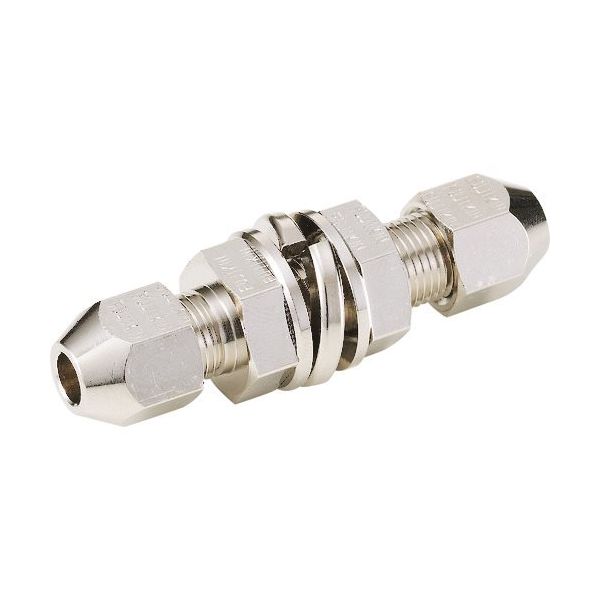 フジキン Fujikin 黄銅製リングジョイント パネルユニオン RP-12-R 1個 126-4391（直送品）