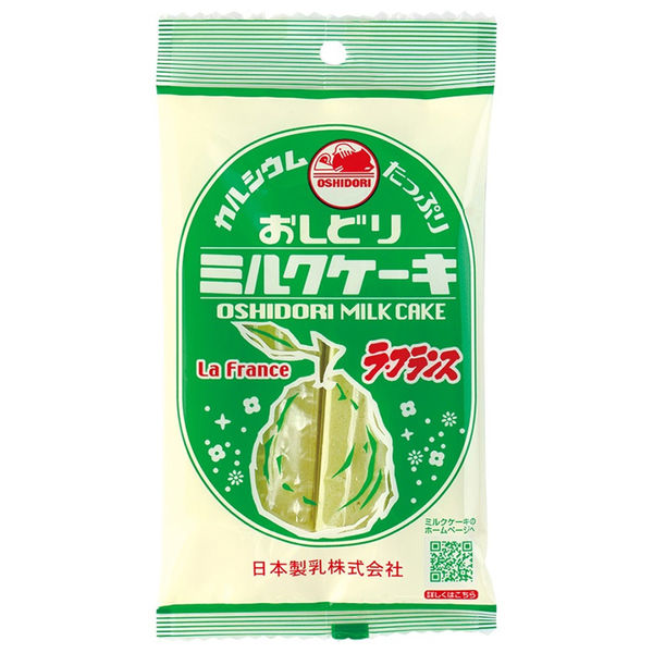 日本製乳 8本おしどりミルクケーキ ラ・フランス×10袋 日本製乳 8本おしどりミルクケーキ ラ・フランス×10袋