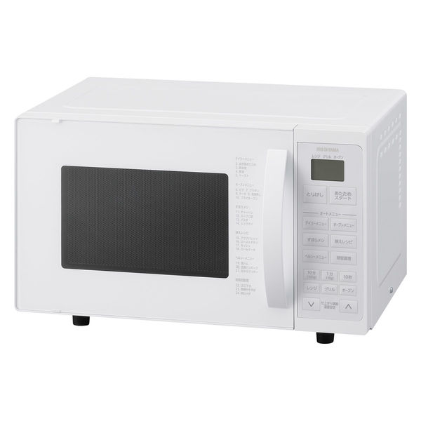 ○【美品】アイリスオーヤマ オーブンレンジ MO-T1605-WH 2024年製 アイリスオーヤマ オーブンレンジ 16L MO-T1605-WH 1台 - アスクル