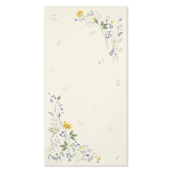 フロンティア のし封筒一筆箋セット 多目的 青と黄の花 NSF-078
