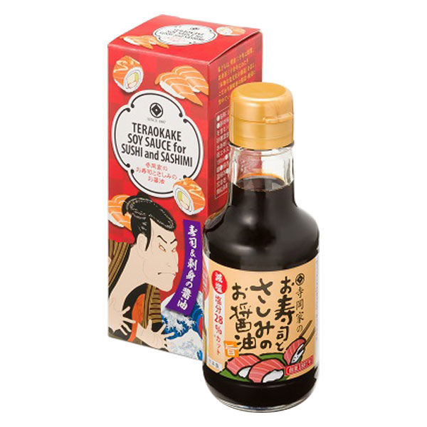 開店記念セール！ 寺岡家のお寿司とさしみのお醤油化粧箱入り 150ml 1本 寺岡有機 時計