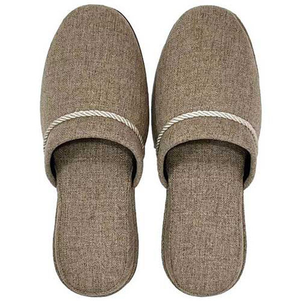 ニッポンスリッパ カラーロープスリッパ M ブラウン 302462 1セット(3足)（直送品）