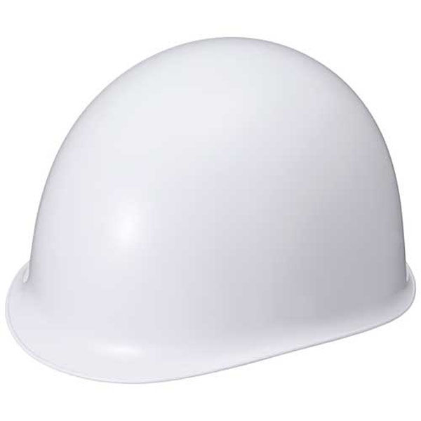 加賀産業 ヘルメット つばなし ホワイト Mo-1ML 1セット(2個)（直送品）