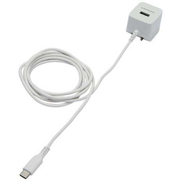 多摩電子工業 Type-C AC充電器 2.4A 1.5m TA77CUW 1セット(2個)（直送品）