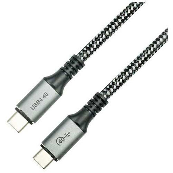 【依頼品】140段式中継ケーブル4.4＋72段式USBケーブル　A-B 1m USB4 ケーブル 240W対応 1m Type C 20Gbps USB認証取得 ブラック