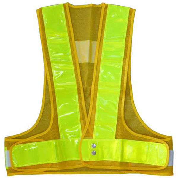 キタムラ産業 安全ベスト 黄メッシュ/黄反射 VSTK-70YY 1セット(3枚)（直送品）