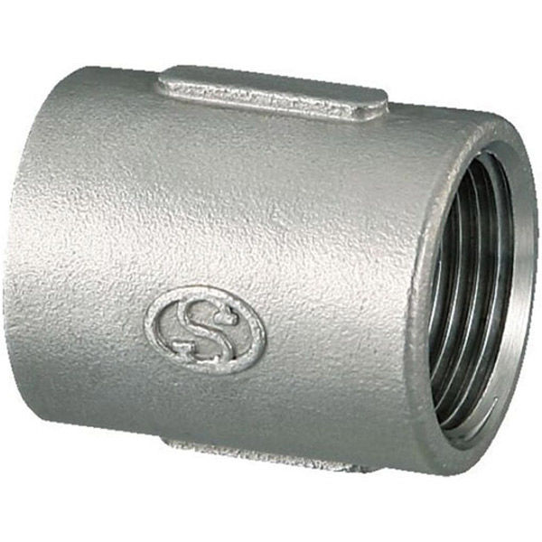 オンダ製作所 SMS3型 ステンレスソケット リブ付(テーパねじ) SUS316 SMS3-08 1個（直送品）