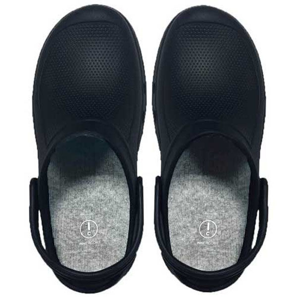 ニッポンスリッパ インナーコア消臭E.V.A. S ブラック 930031 1足（直送品）