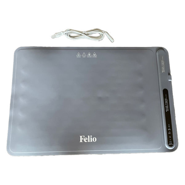 富士商 Felio フードウォーマー大判 料理食事保温シリコン製プレート 温度調節 BW601 1個（直送品）