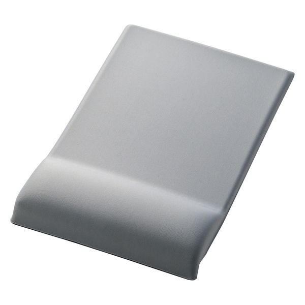 マウスパッド リストレスト 一体型 低反発 手首負担軽減 コーナーガードクッション グレー MP-CTL01GY エレコム 1個（直送品）