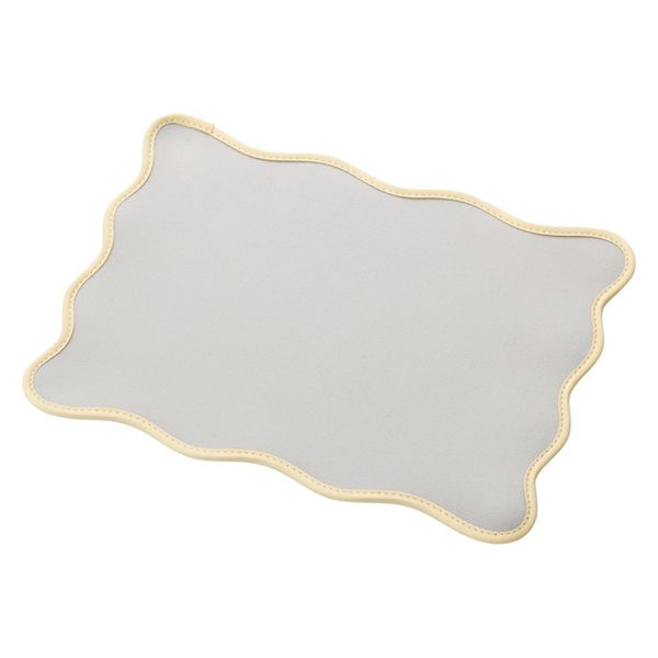 マウスパッド ウェーブデザイン ズレにくい 裏面ラバー グレー MP-UK01GY エレコム 1個（直送品）