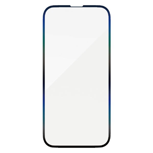 iPhone 16e ガラスフィルム 高透明 全面保護 ブラックオーロラ PM-A25SFLGFBKAR エレコム 1個（直送品）