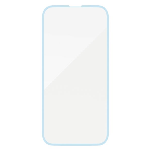 iPhone 16e ガラスフィルム 高透明 全面保護 メタリックブルー PM-A25SFLGFBU エレコム 1個（直送品）