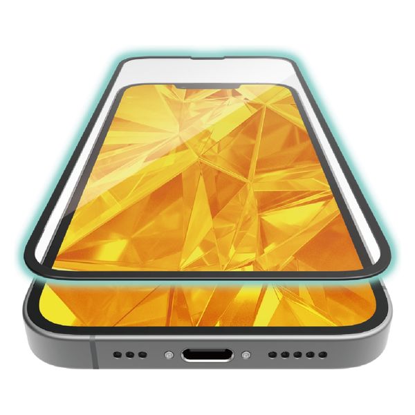 iPhone 16e ガラスフィルム 高透明 全面保護 Dragontrail(R)X PM-A25SFLGFDT エレコム 1個（直送品）