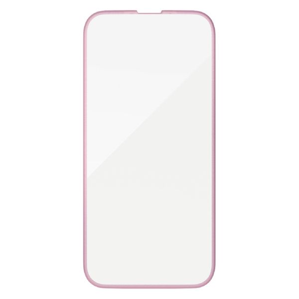 iPhone 16e ガラスフィルム 高透明 全面保護 メタリックピンク PM-A25SFLGFPNM エレコム 1個（直送品）