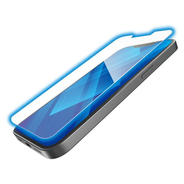 iPhone 16e ガラスフィルム 高透明 ブルーライトカット 放熱 PM-A25SFLGHRBL エレコム 1個（直送品）
