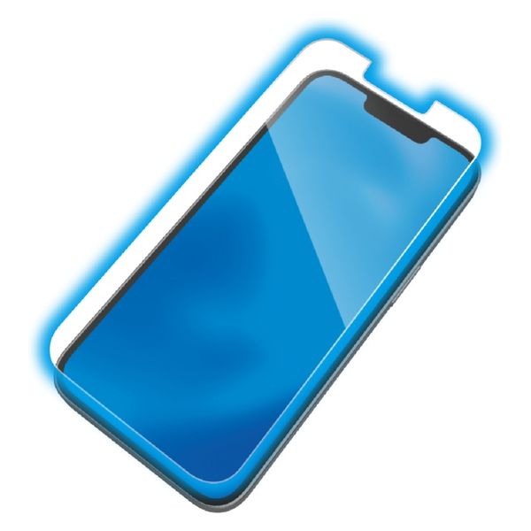 iPhone 16e ガラスライクフィルム 高透明 ブルーライトカット ハードコート PM-A25SFLGLBL エレコム 1個（直送品）