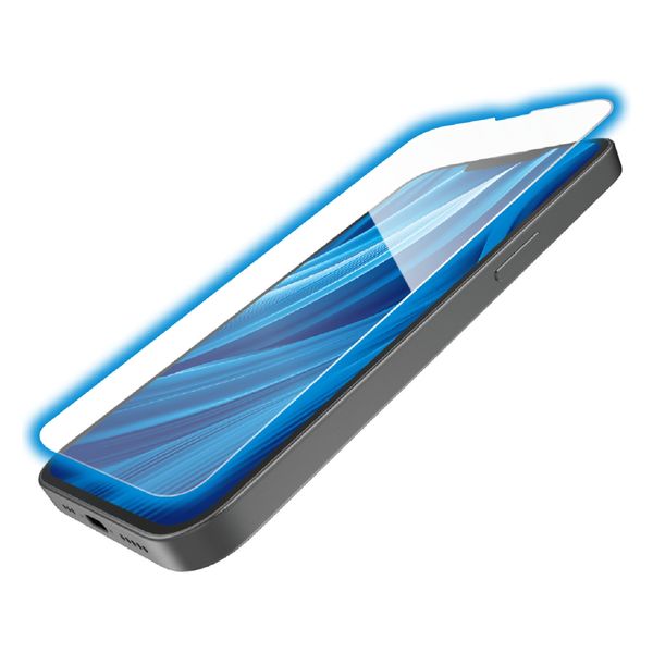 iPhone 16e ガラスフィルム 高透明 ブルーライトカット ゴリラ 薄型 PM-A25SFLGOTBL エレコム 1個（直送品）