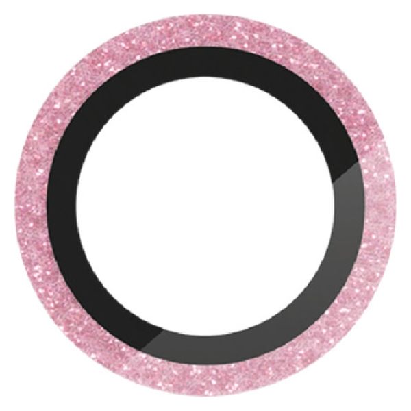 iPhone 16e カメラフィルム ガラス グリッター 高透明 ピンク PM-A25SFLLG2PNG エレコム 1個（直送品）