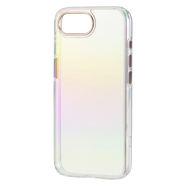 iPhone 16e ケース ハイブリッド  衝撃吸収 オーロラ クリア PM-A25SHVCACR エレコム 1個（直送品）
