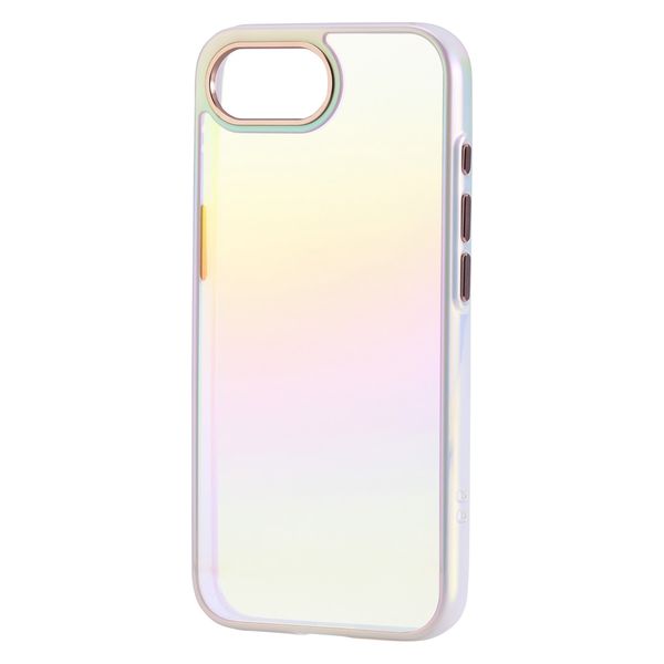 iPhone 16e ケース ハイブリッド  衝撃吸収 オーロラ ホワイト PM-A25SHVCAWH エレコム 1個（直送品）
