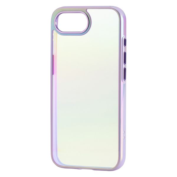 iPhone 16e ケース ハイブリッド  衝撃吸収 オーロラ ラベンダー PM-A25SHVCAPU エレコム 1個（直送品）