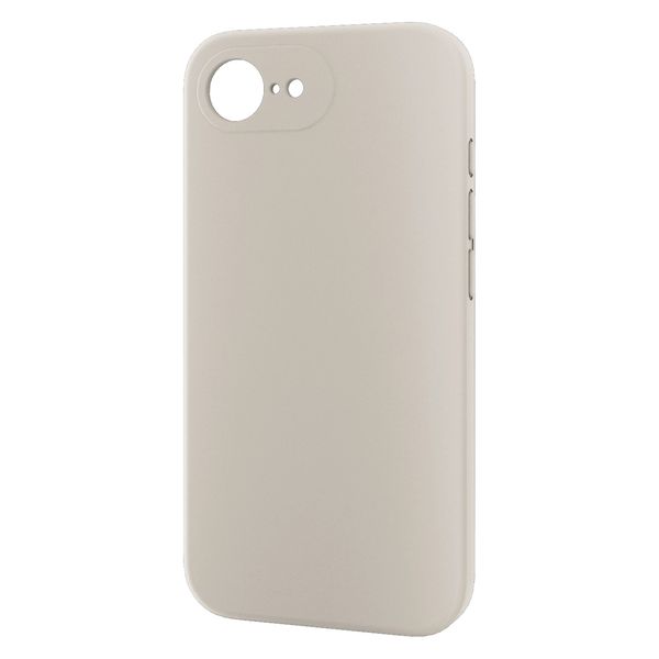 iPhone16e ケース ハイブリッド シリコン アンチダストコート グレージュ PM-A25SHVSCMGGB エレコム 1個（直送品）