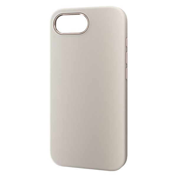 iPhone 16e ケース ハイブリッド シリコン  アンチダストコート グレージュ PM-A25SSCSHGB エレコム 1個（直送品）