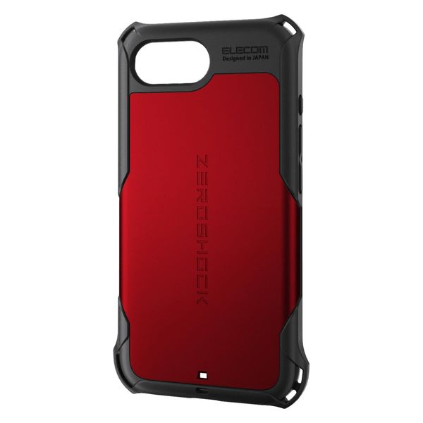 iPhone 16e ケース ハイブリッド 衝撃吸収 ストラップホール付