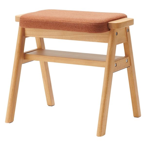 無印良品 再生ポリエステル混 木製スタッキングスツール