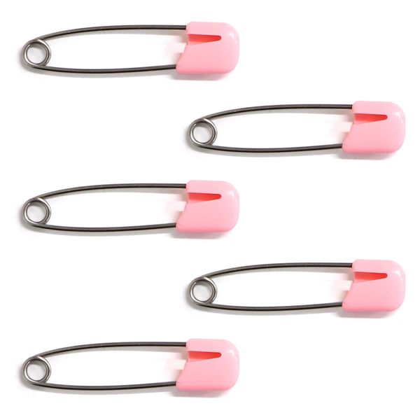 日本紐釦貿易 安全ロックピン「クリッピン」 ジュニア 全長44mm 10個